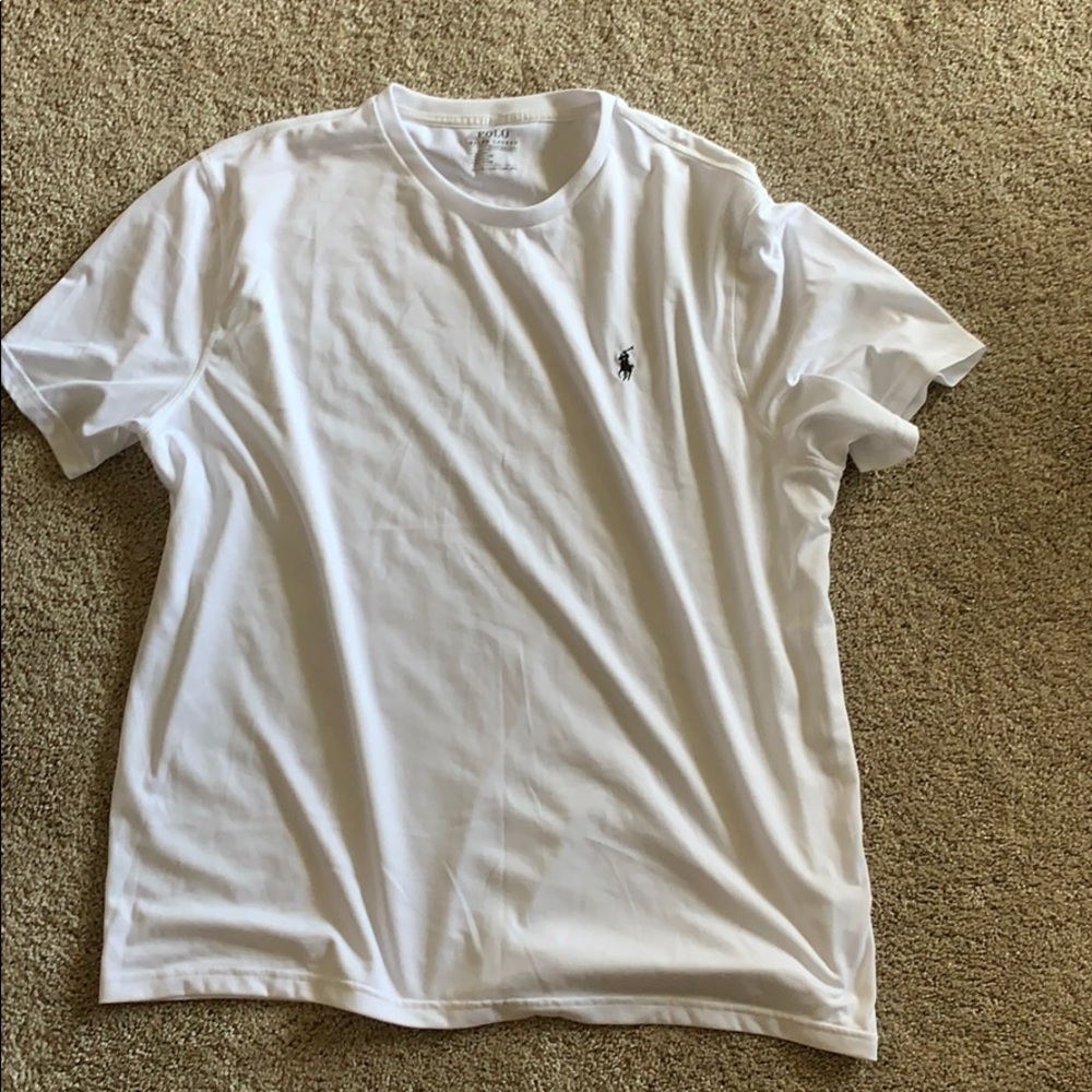 Ralph Lauren Performance White T-shirt.